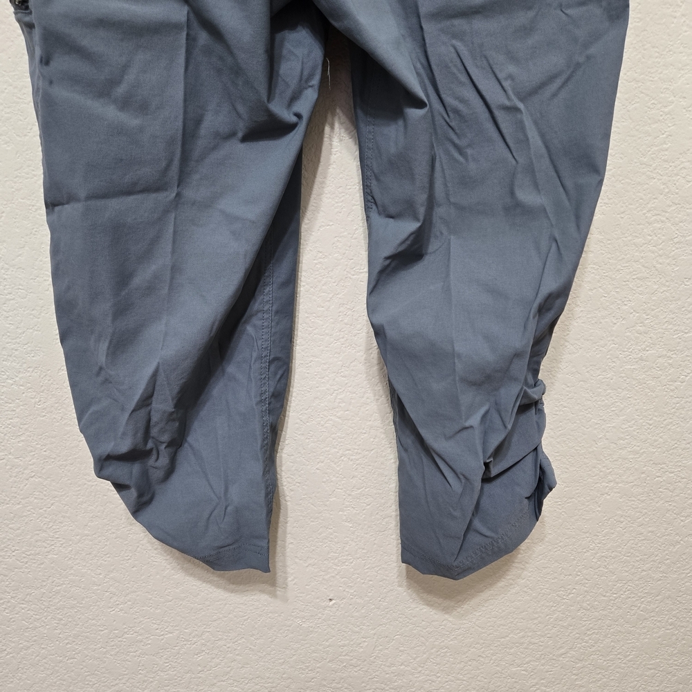 Eddie Bauer Blue Capri  Pants Size 12 - Picture 8 of 10